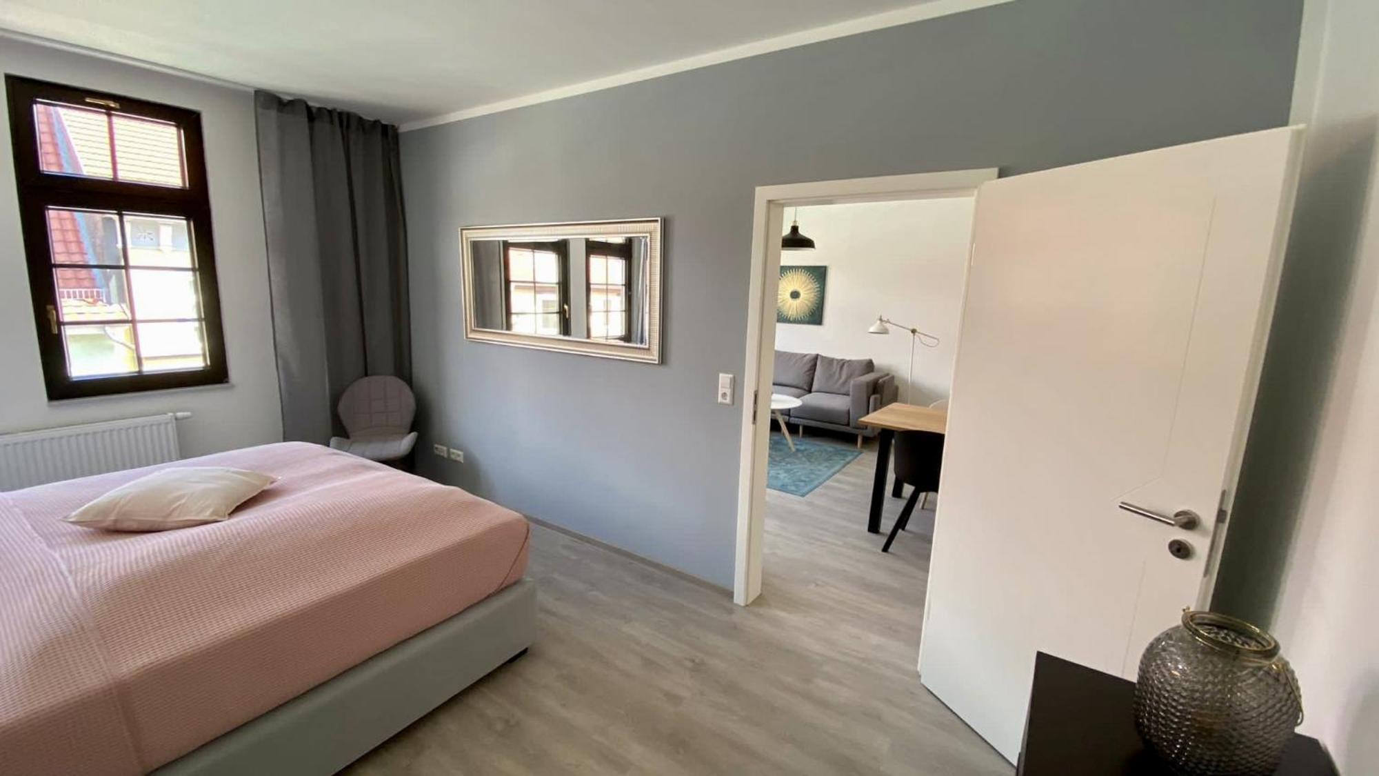 Discovair - Eisenach Karl14 - Vollausgestattete Apartments Mit Netflix In Der Fussgaengerzone Phòng bức ảnh