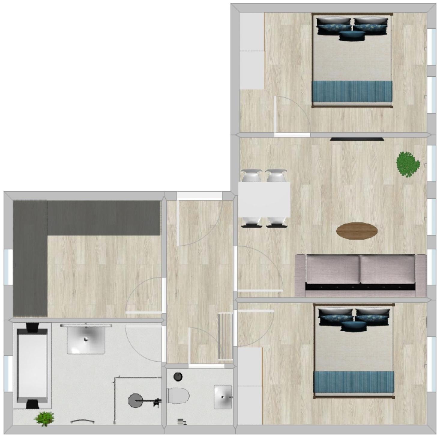 Discovair - Eisenach Karl14 - Vollausgestattete Apartments Mit Netflix In Der Fussgaengerzone Phòng bức ảnh